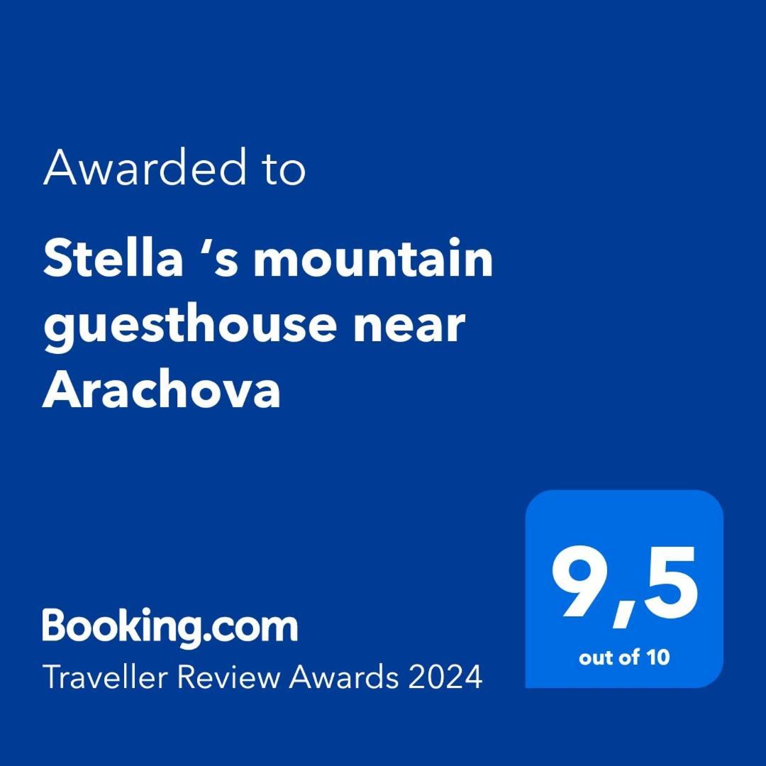 Stellas Guesthouse Near Arachova Stírion Buitenkant foto